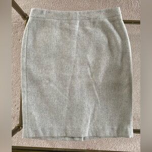 J. Crew Classic Gray Pencil Skirt
